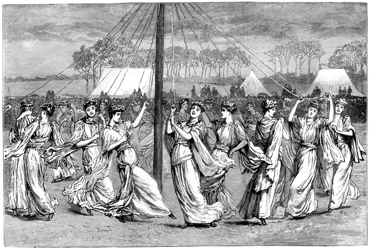1. mai-festligheter, 1891 av Unbekannt