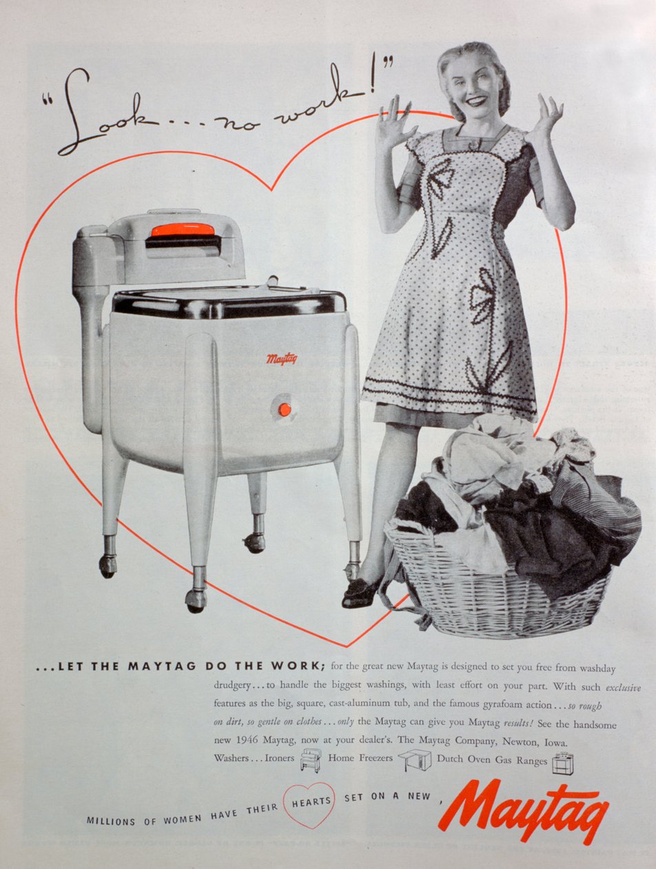 Maytag vaskemaskin annonse, 1946 av Unbekannt
