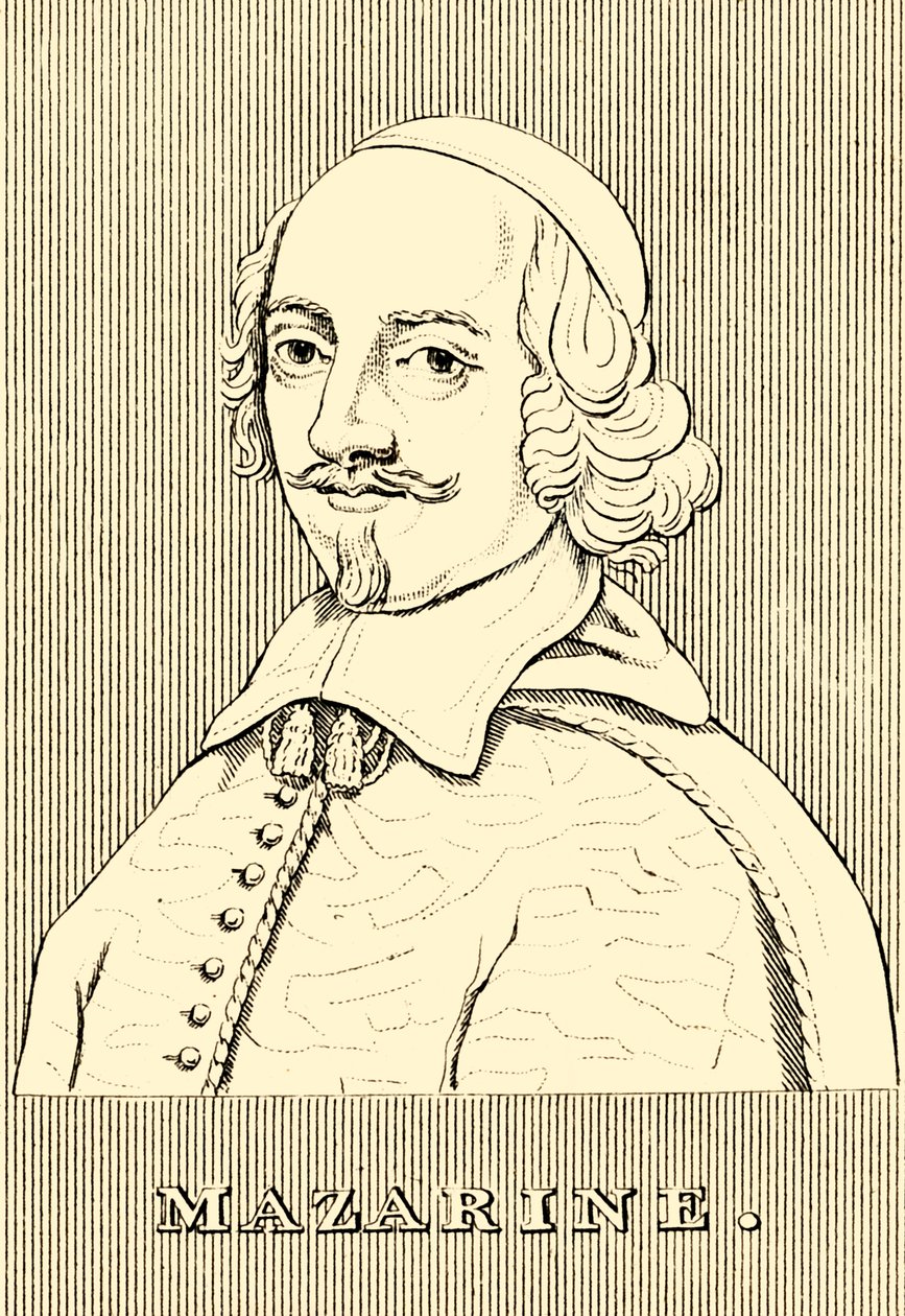 Mazarine, 1602-1661, 1830. av Unbekannt