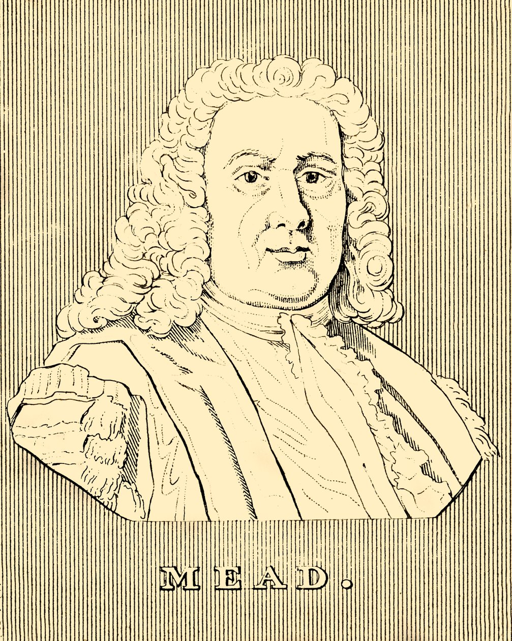 Mead, 1673-1754, 1830. av Unbekannt