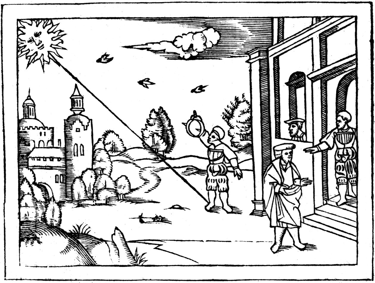 Måling av solens høyde, 1539 av Unbekannt