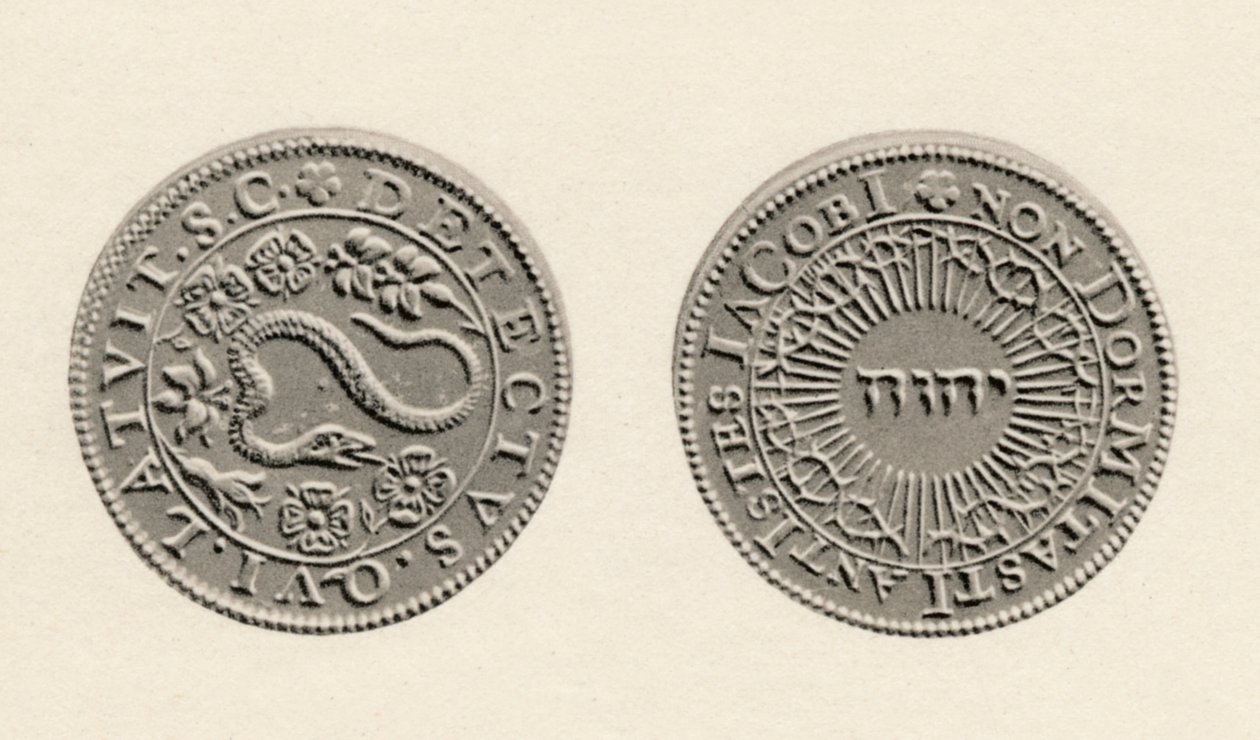 Medalje til minne om oppdagelsen av kruttplanen, 1605, 1904 av Unbekannt