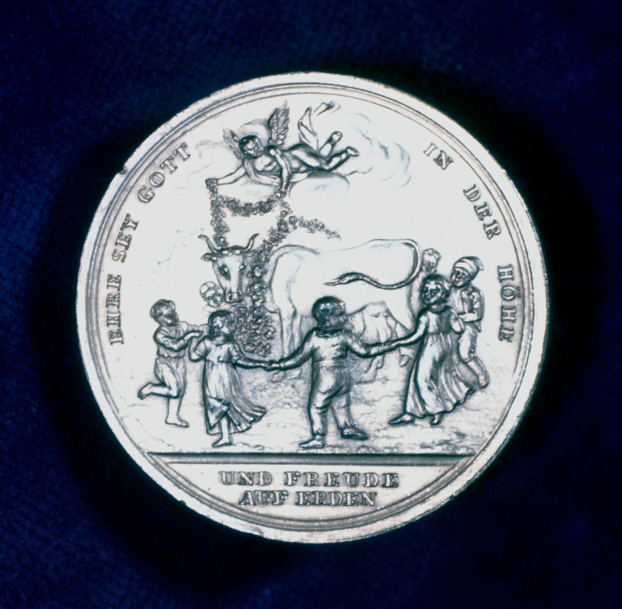 Medalje til minne om oppdagelsen av koppevaksinasjon i 1796 1800 av Unbekannt