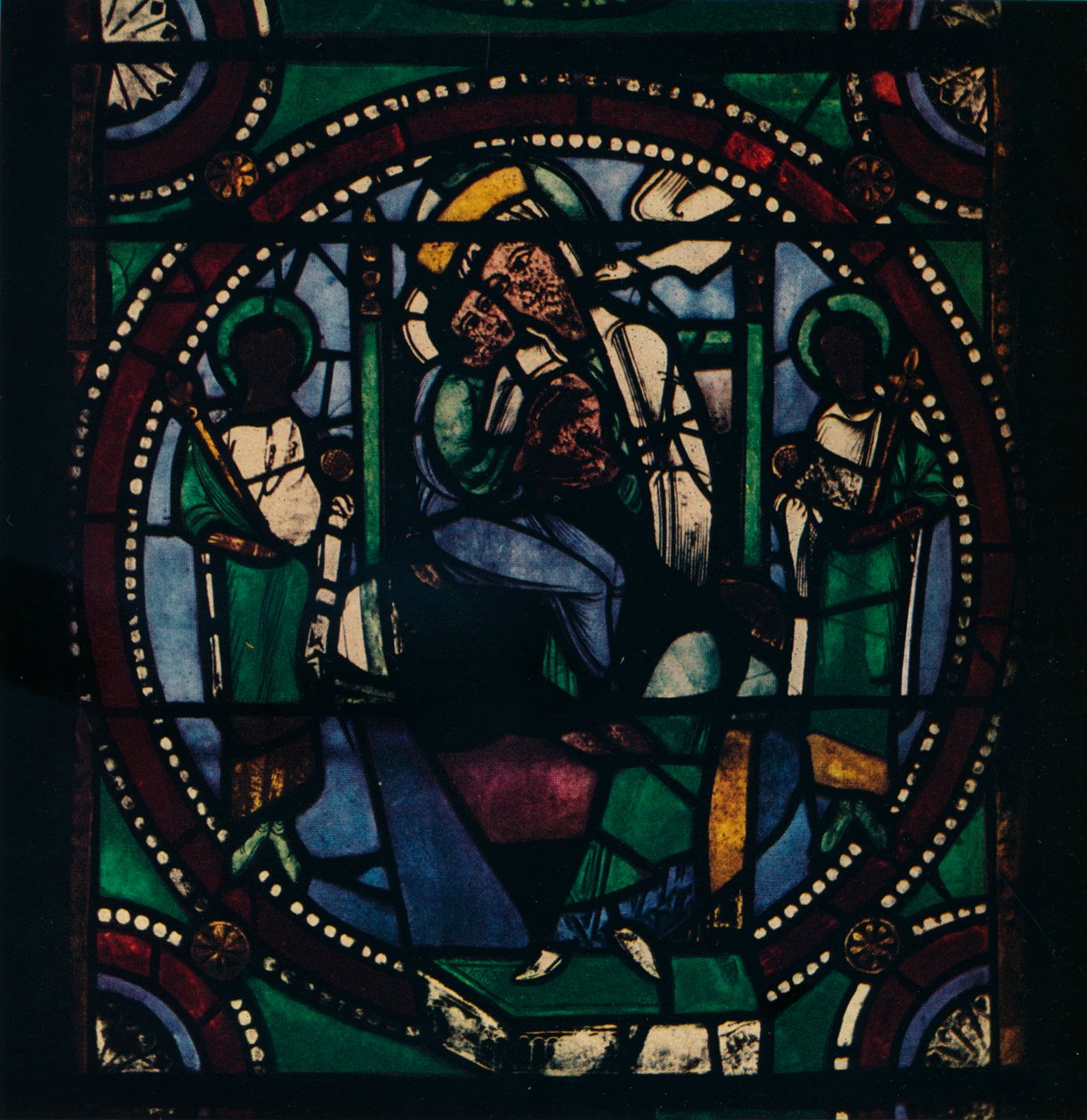 Medaljong fra kirken St. Mary and All Saints, 1925 av Unbekannt
