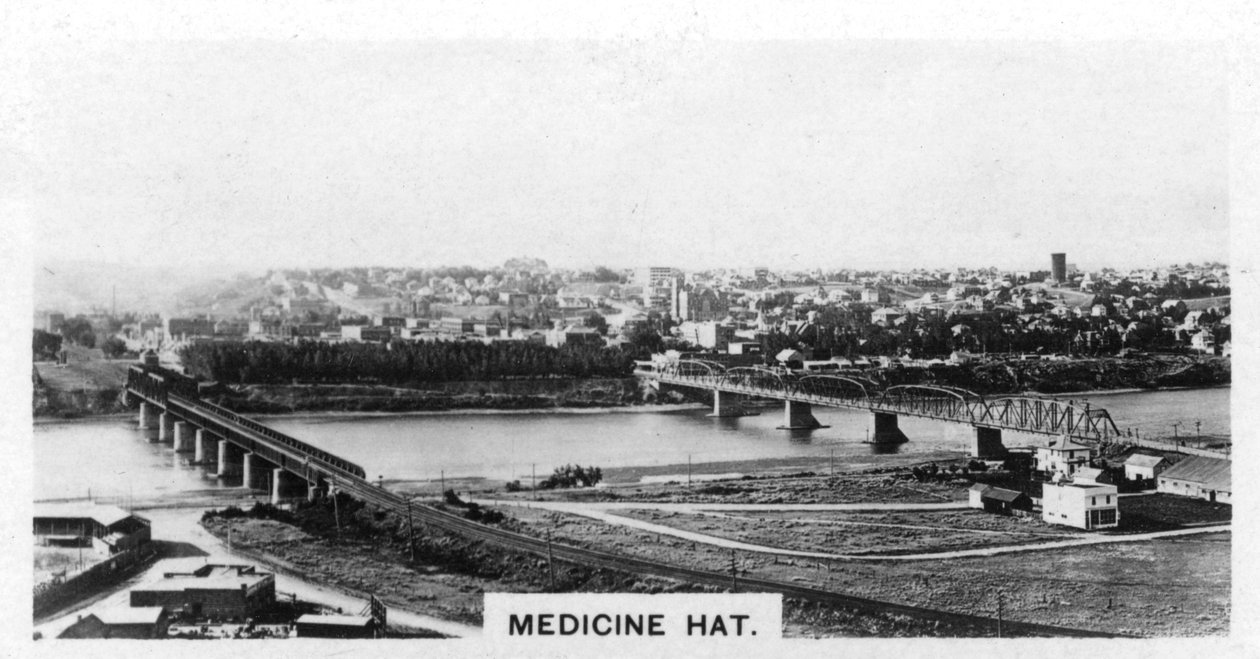 Medicine Hat, Alberta, Canada, ca 1920-tallet av Unbekannt