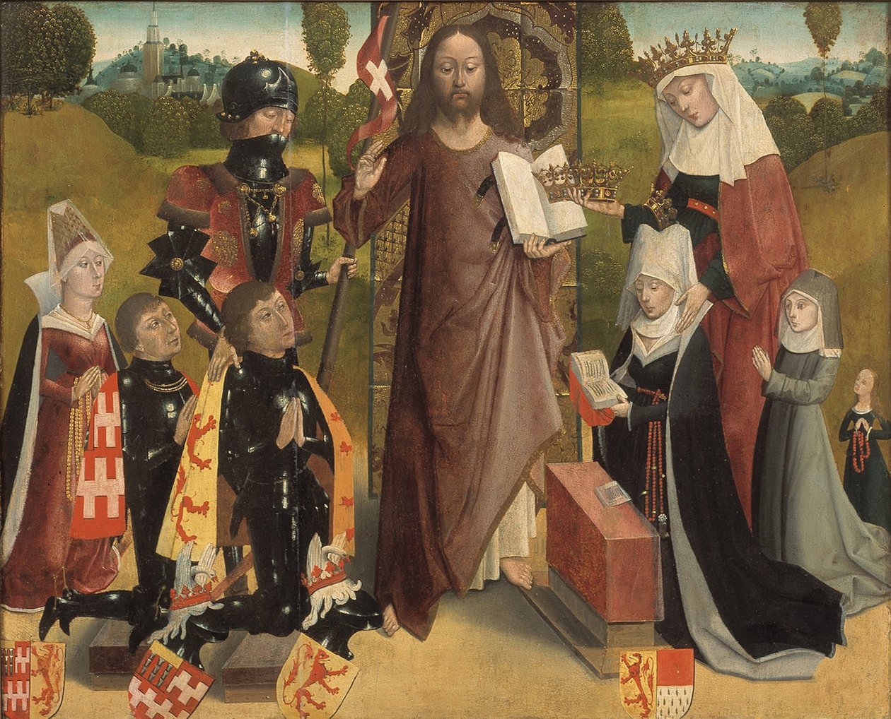 Minnetavle av Lord Raas av Haamstede, mellom 1452 og 1465 av Unbekannt