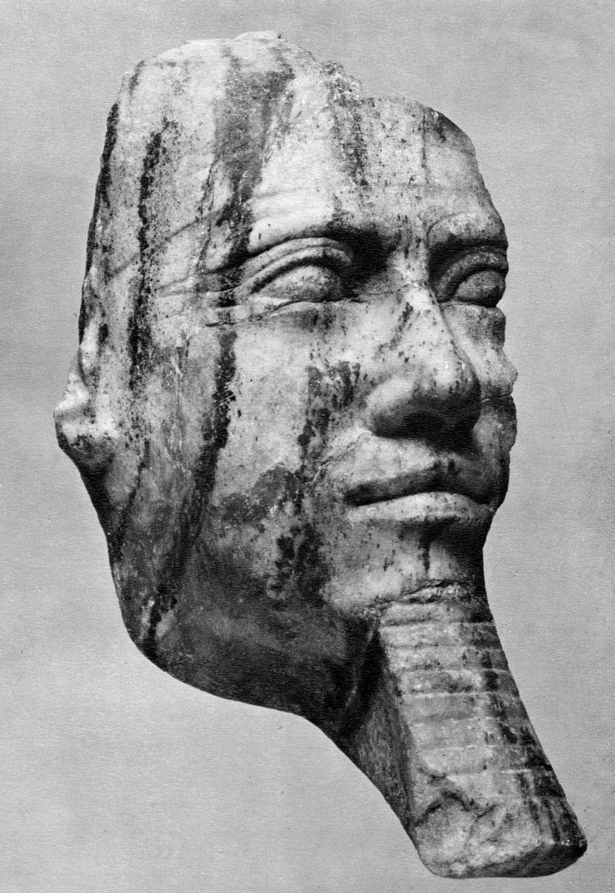 Menkaure eller muligens Khafre, gammel egyptisk farao, 1936 av Unbekannt