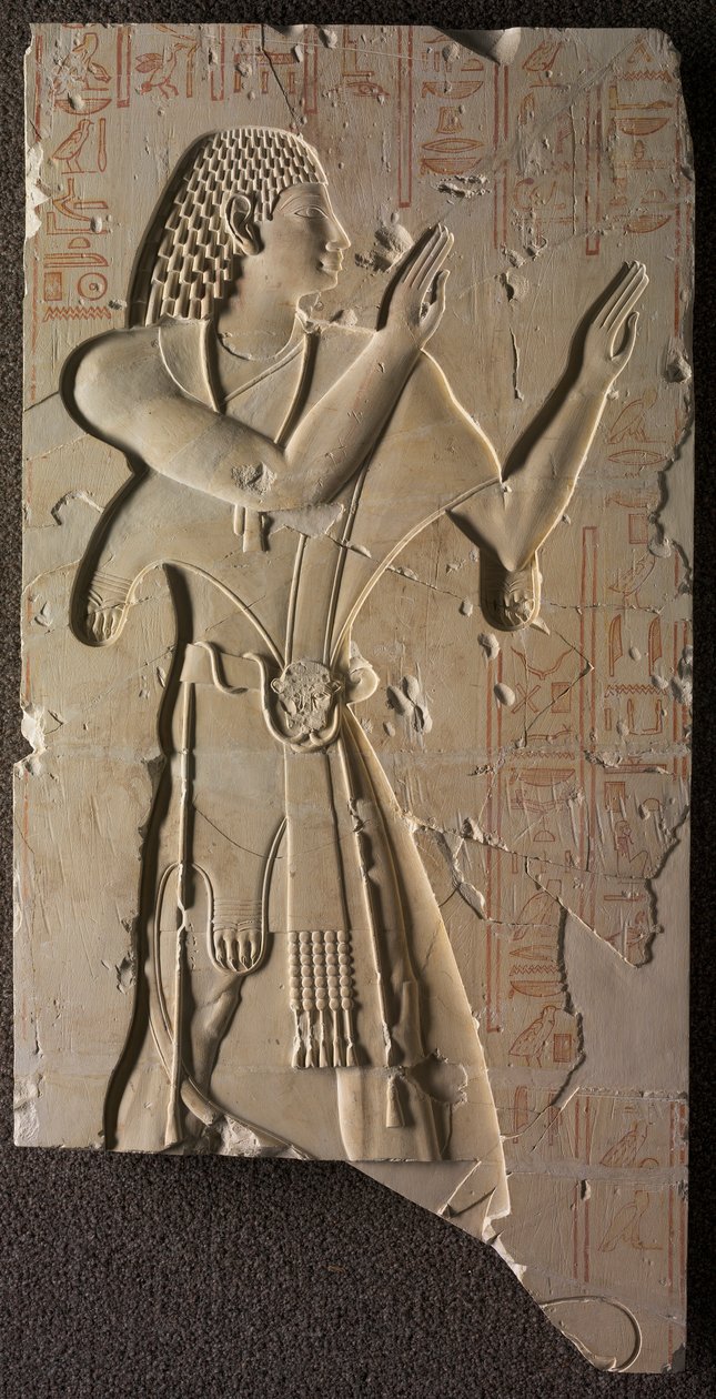 Mentuemhat in Ecclesiastical Dress, ca. 667-647 f.Kr. av Unbekannt