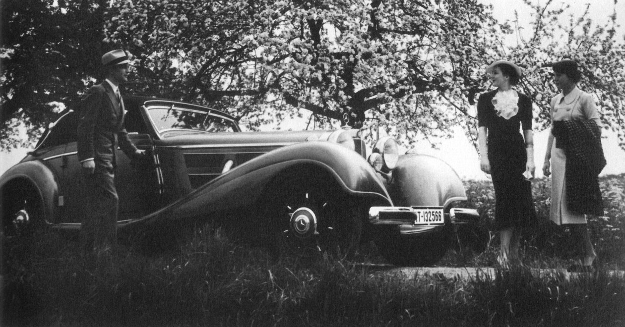 Mercedes-Benz bil, c1930-tallet av Unbekannt