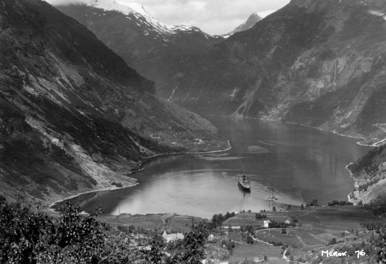 Merok, Geirangerfjord, Norge, 1929 av Unbekannt