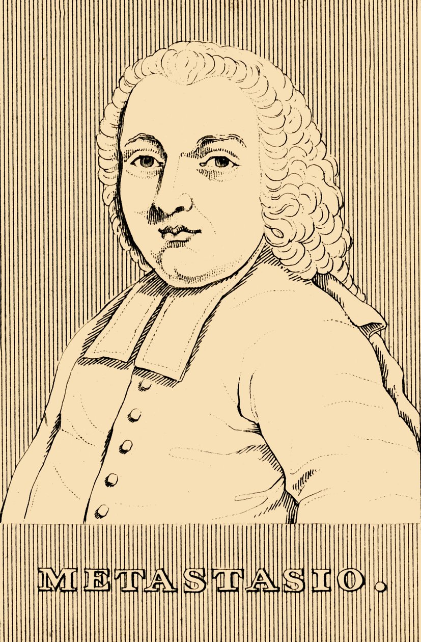 Metastasio, 1698-1782, 1830. av Unbekannt