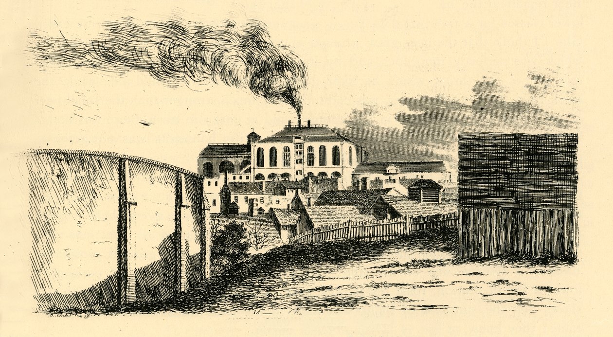 Meuxs Brewhouse bygget rundt 1796, 1808, 1925. av Unbekannt