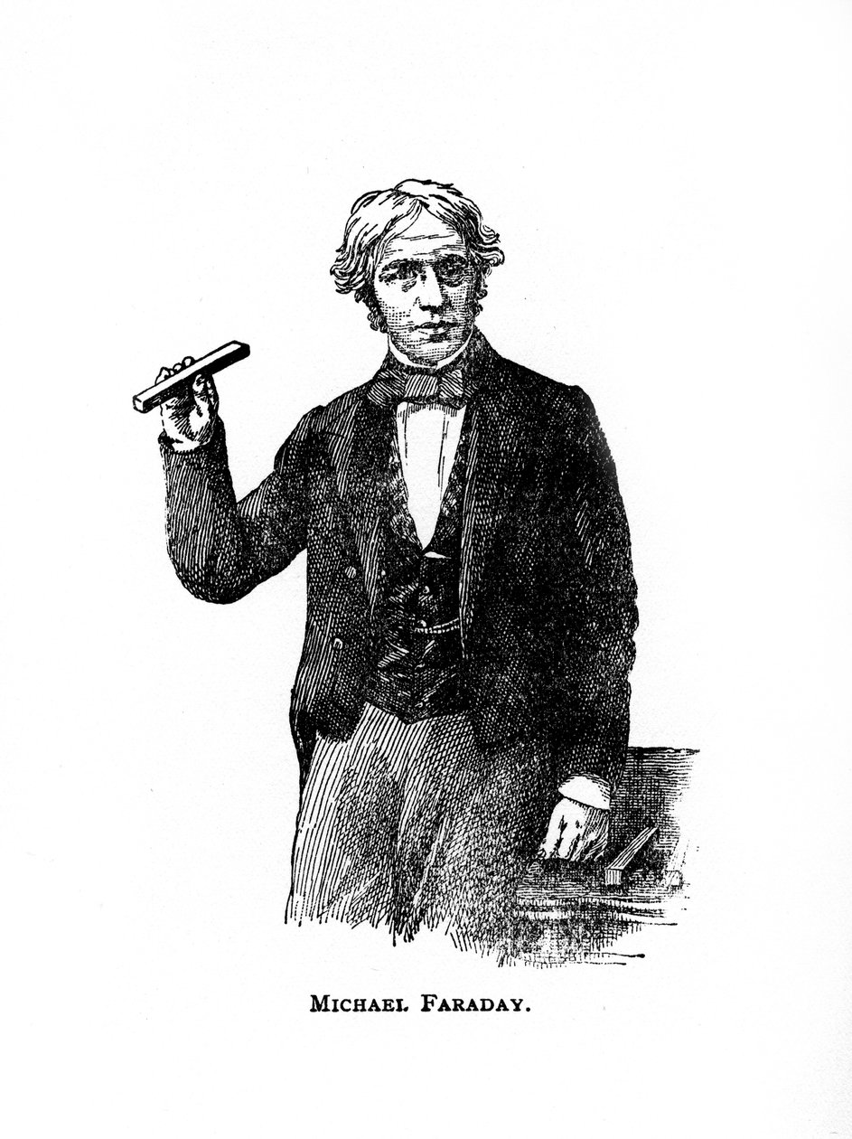 Michael Faraday, britisk kjemiker og fysiker fra 1800-tallet, 1900-tallet av Unbekannt