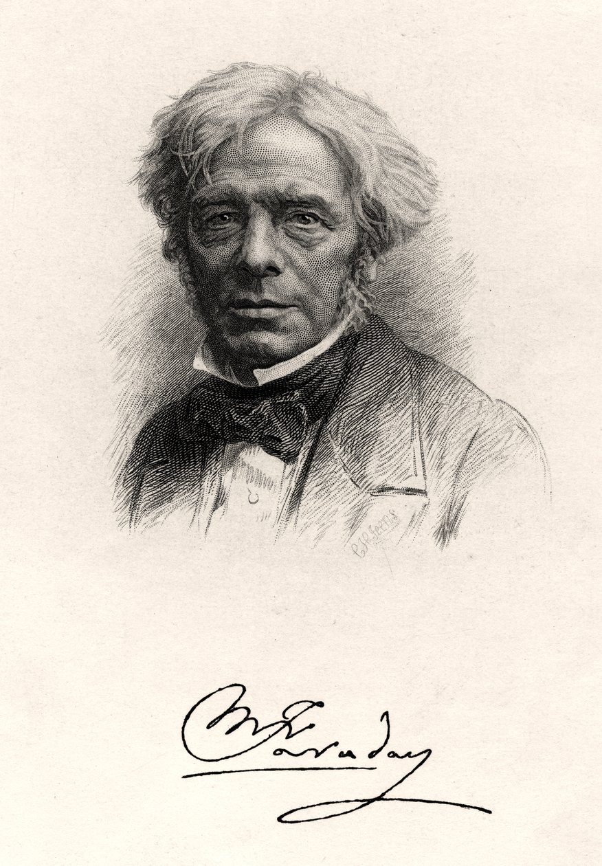 Michael Faraday , britisk fysiker og kjemiker, 1931 av Unbekannt