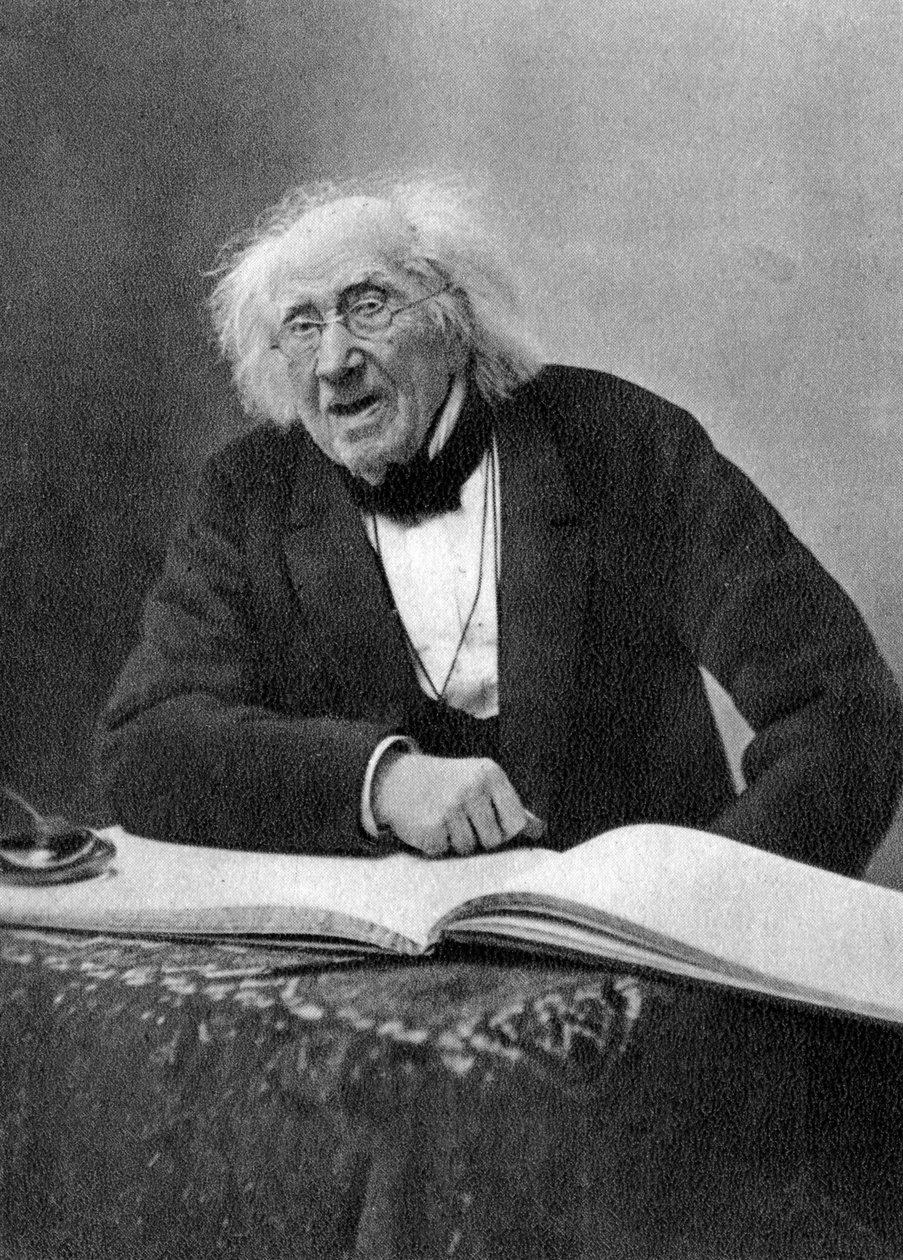 Michel Eugene Chevreul , fransk kjemiker, 1891 av Unbekannt