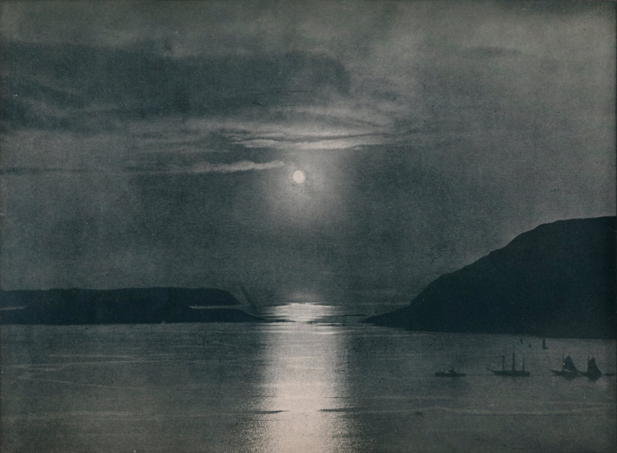 Midnattsol på Hammerfest, 1914. av Unbekannt
