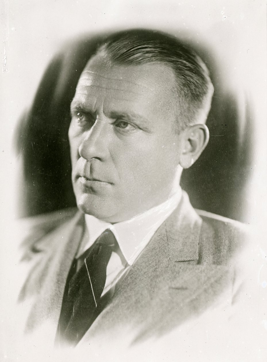 Mikhail Bulgakov, russisk forfatter, 1930-tallet. av Unbekannt