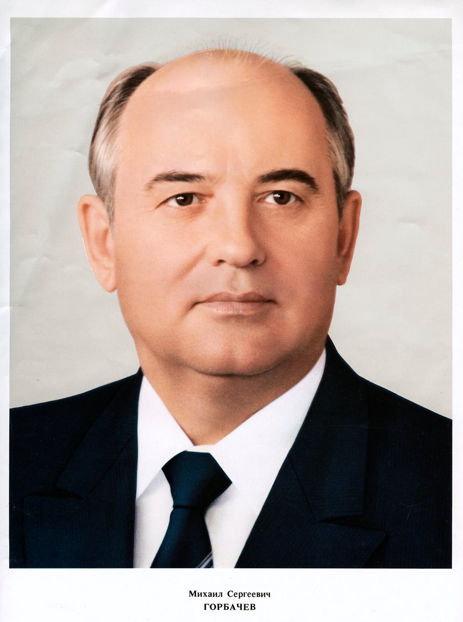 Mikhail Gorbatsjov, leder av Sovjetunionen, 1985 av Unbekannt