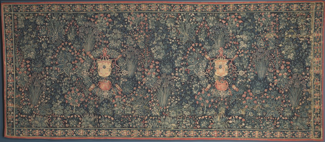 Millefleurs-teppe med Medici-våpenskjold, 1520-tallet. av Unbekannt
