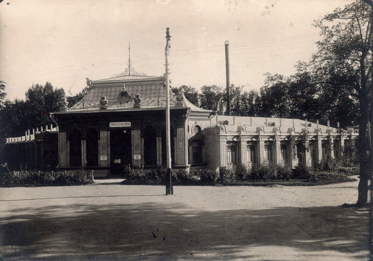 Mineralvannsbad, Pyatigorsk, Russland, 1900-1910-tallet. av Unbekannt