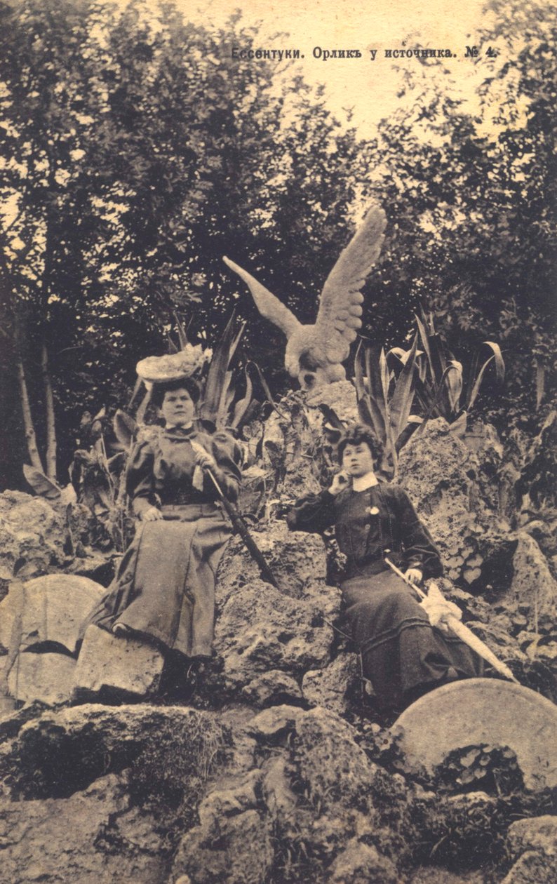 Mineralvannkilde, Yessentuki, Russland, 1900-tallet. av Unbekannt