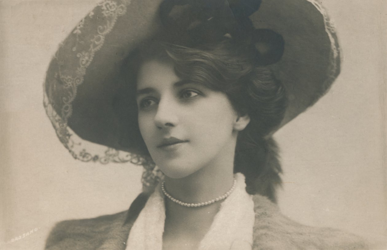 Frøken Ethel Warwick, 1882-1951, c1930. av Unbekannt
