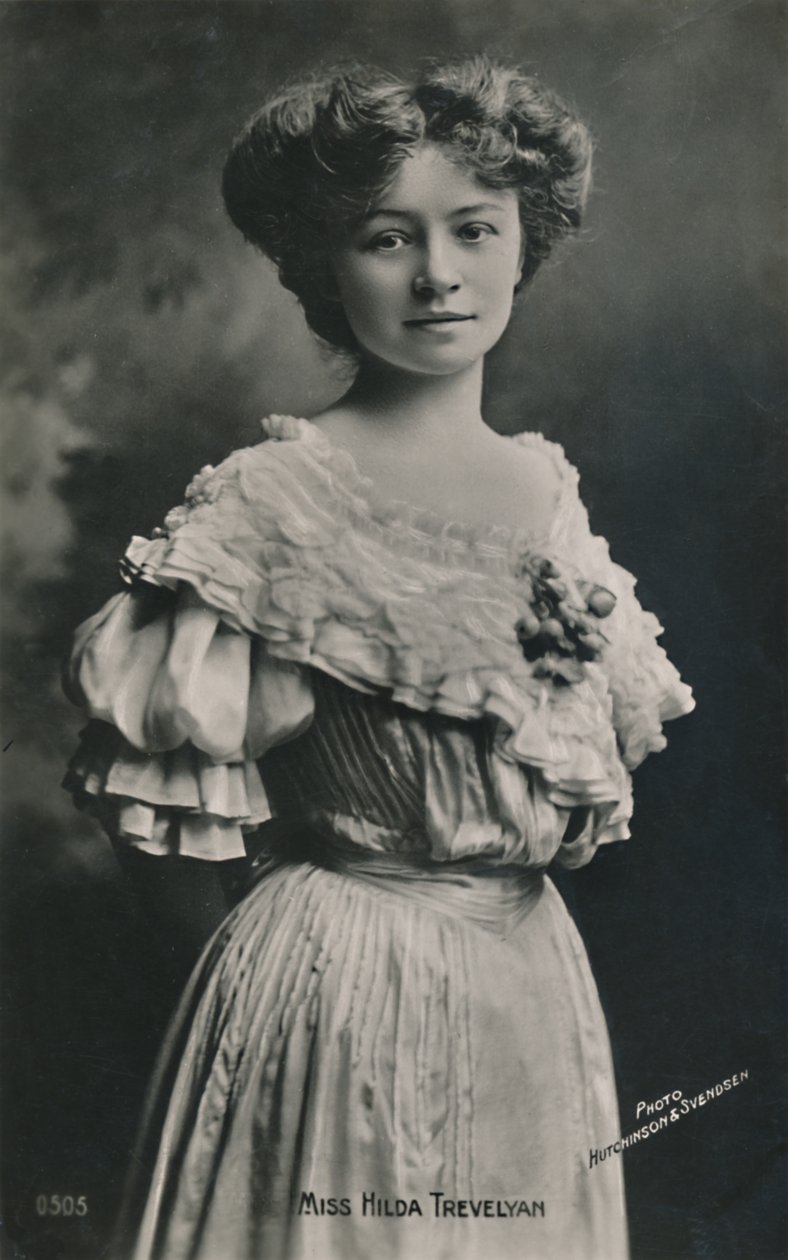 Frøken Hilda Trevelyan, 1880-1959, c1930. av Unbekannt