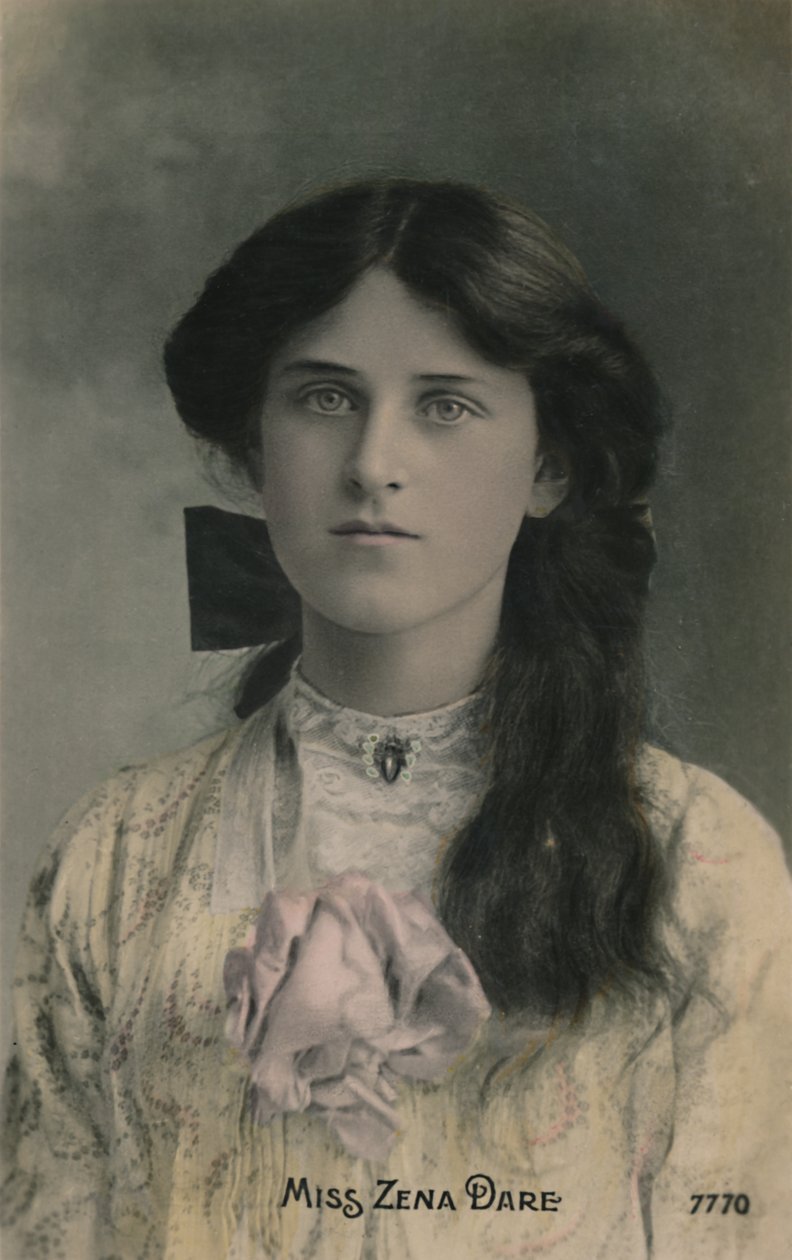 Frøken Zena Dare, 1887-1975, c1930. av Unbekannt