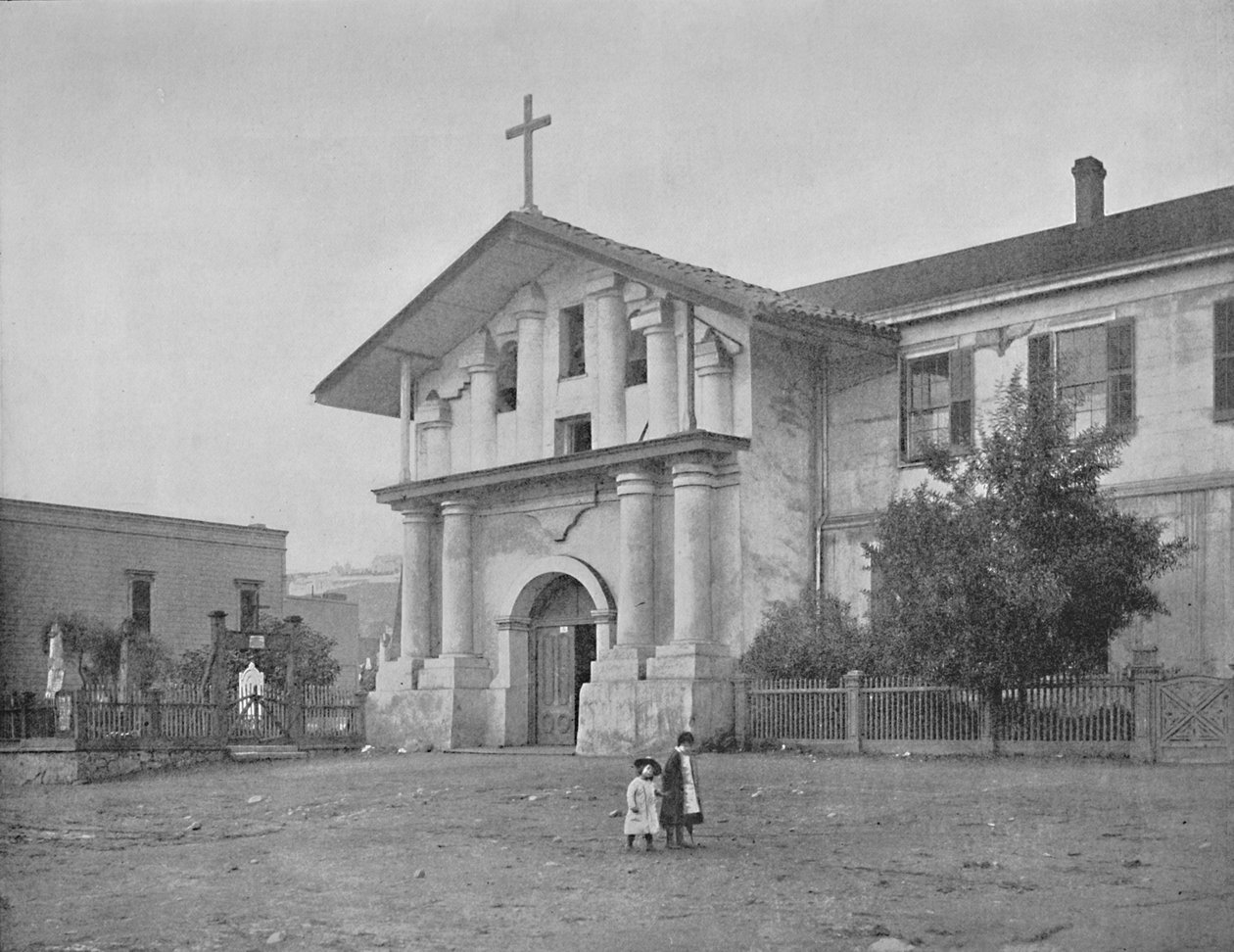 Mission Dolores, San Francisco, California, c1897. av Unbekannt