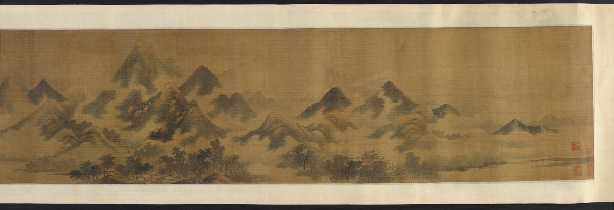 Misty Mountains, 17th century.    1206748   no       norwegian Successfully Translated  Original: Medallion bearing the portrait al-Mutawakkil (822-861) Caliph of Baghdad, 9th century (silver) Translat: Medallion bearing the portrait al-Mutawakkil (822-861 av Unbekannt