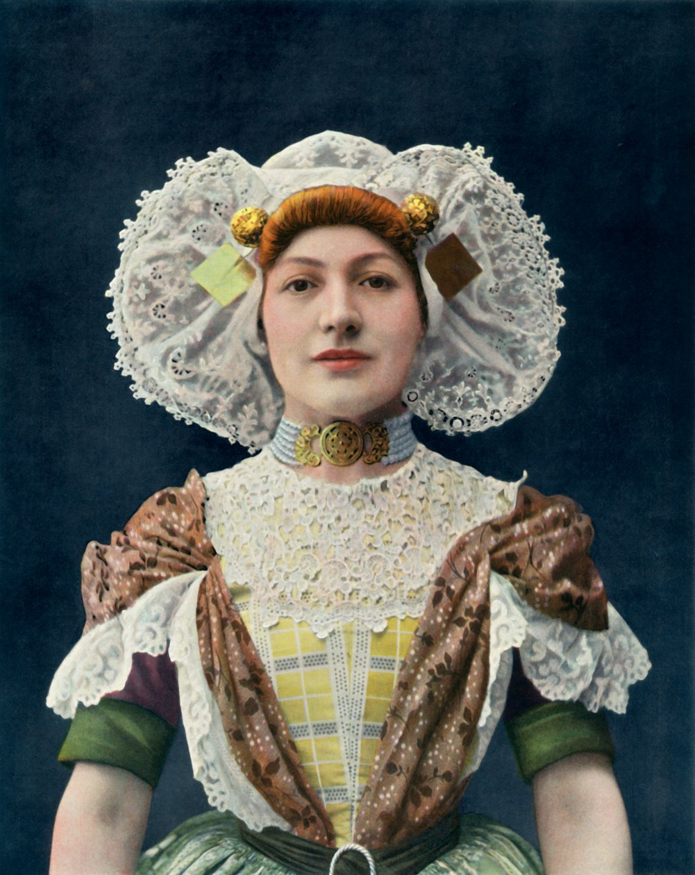 Frøken Marie Marcilly - Fra Theatre National De LOeéon - Rolle til Francisca. - De fraværende, 1904. av Unbekannt