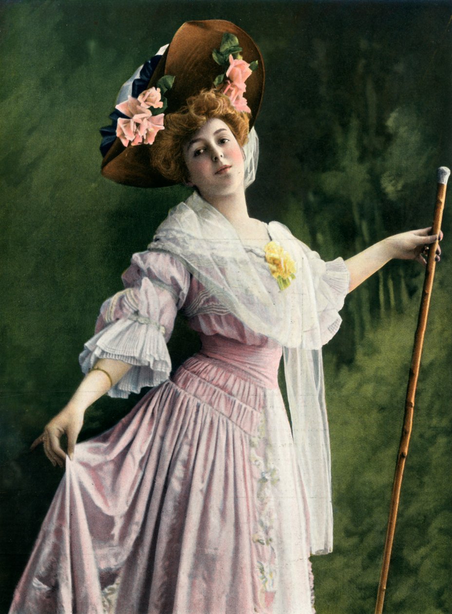 Frøken Marthe Regnier, rollen som Jacqueline. - Gateway. - Vaudeville, 1904. av Unbekannt