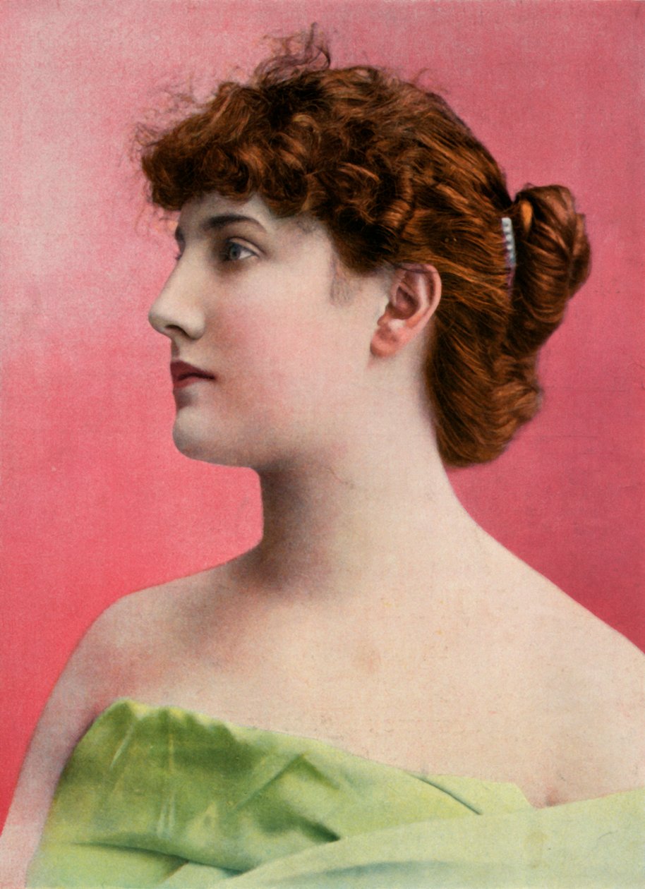 Frøken Nelly Cormon, Fra Theatre Du Gymnase, 1904. av Unbekannt