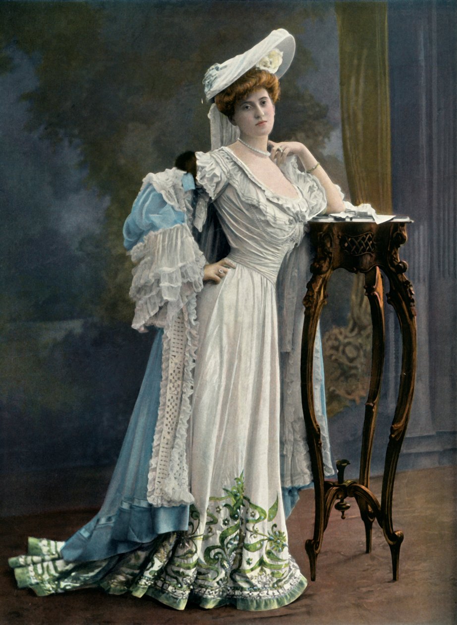 Mlle. Paule Andral - Du Theatre Du Vaudeville - Rollen til Roseline Denis. - L