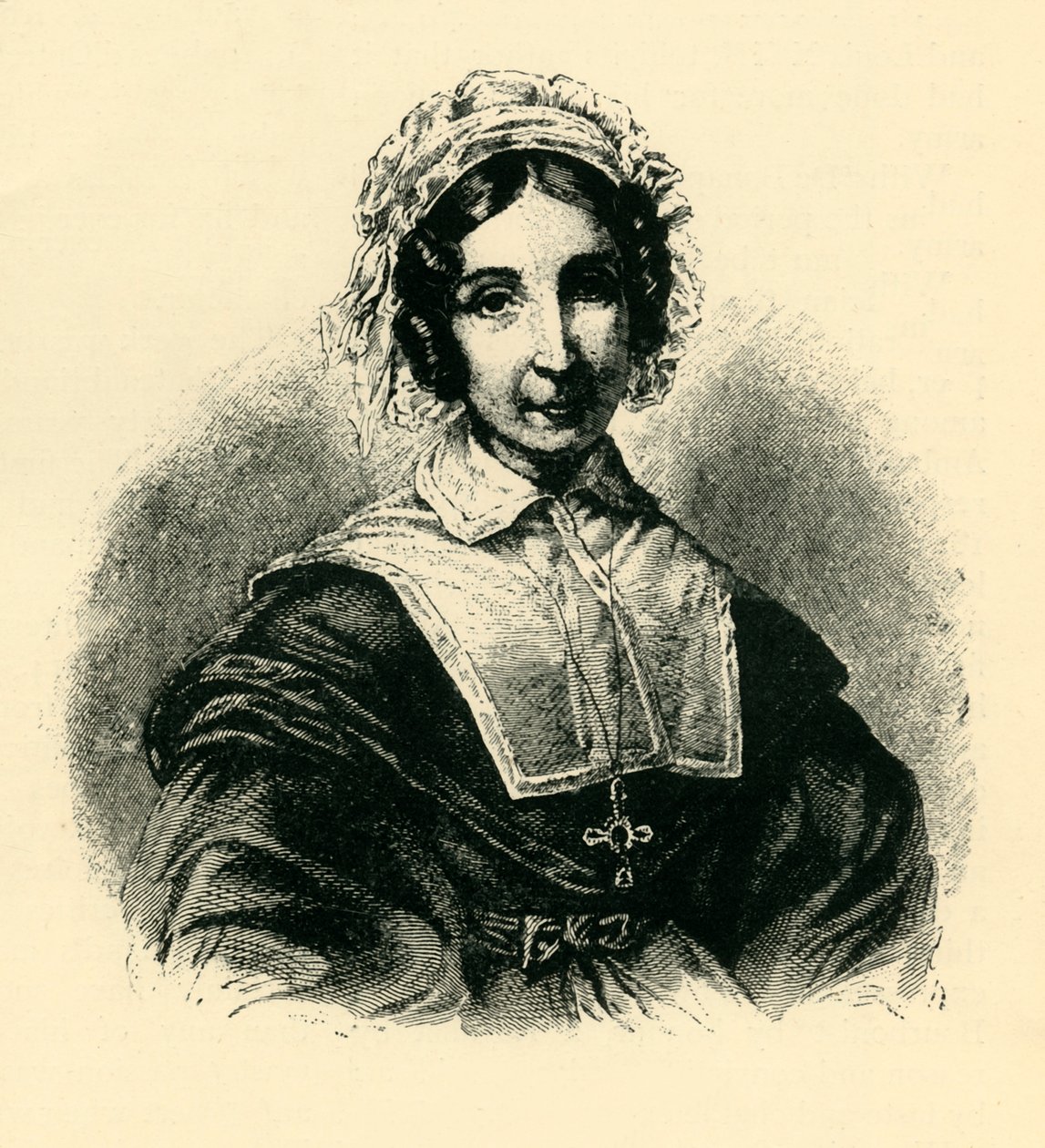 Mme. De Chateaubriand, tidlig på 1800-tallet, 1902. av Unbekannt