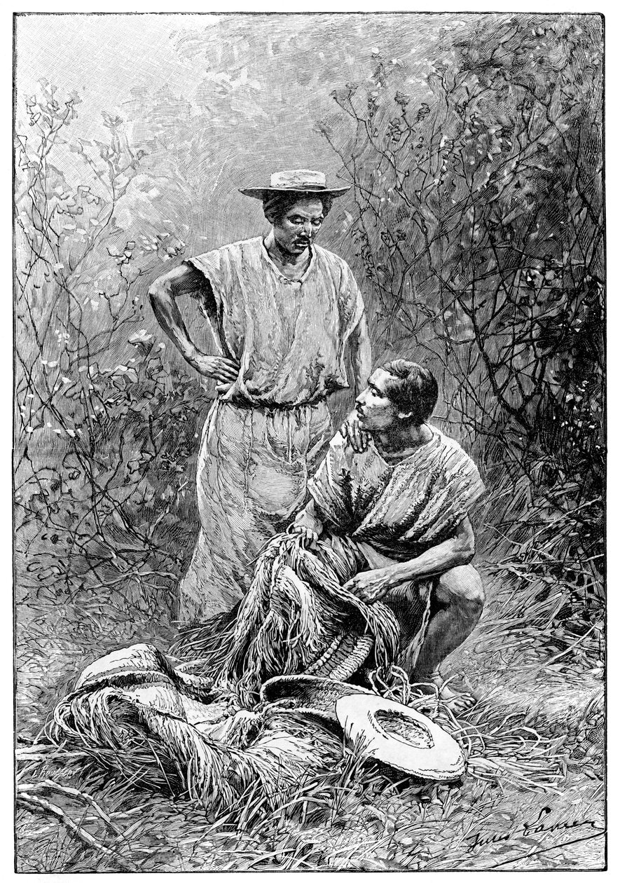 Mojos-indianere, Sør-Amerika, 1895 av Unbekannt