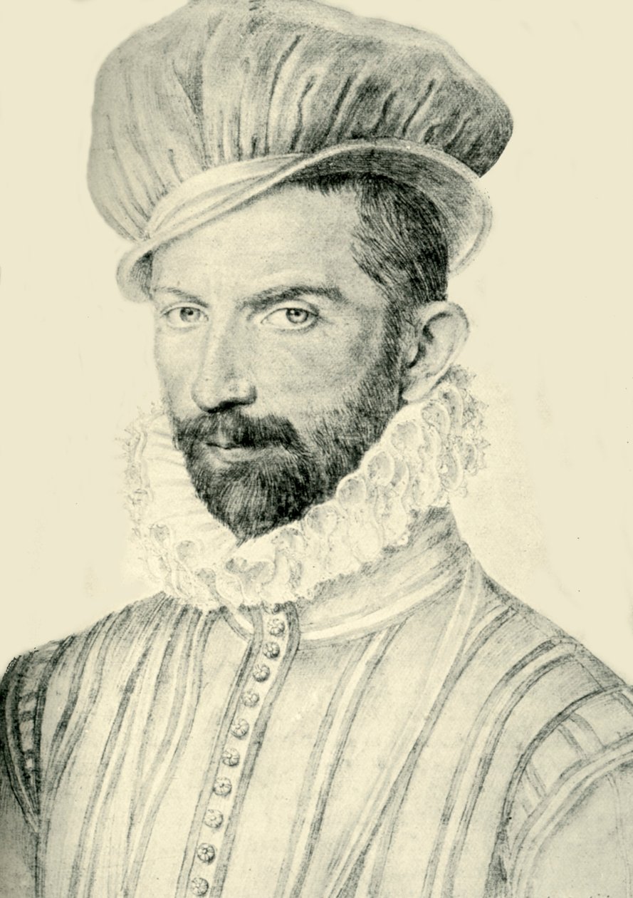 Monsieur de Chateauneuf, Guillaume de lAubespine, 1573, 1907. av Unbekannt