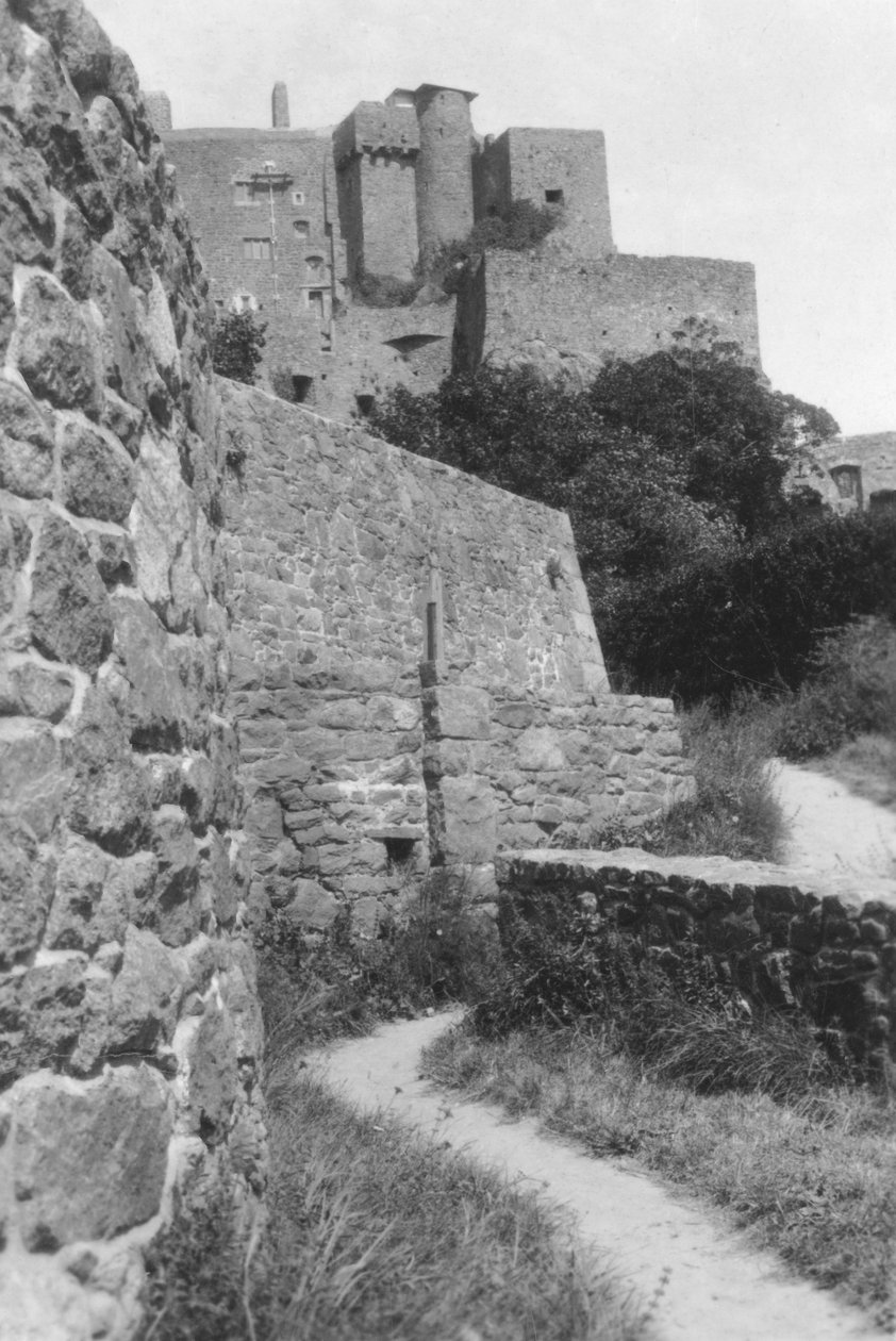 Mont Orgueil Castle, Jersey, 1900-tallet av Unbekannt