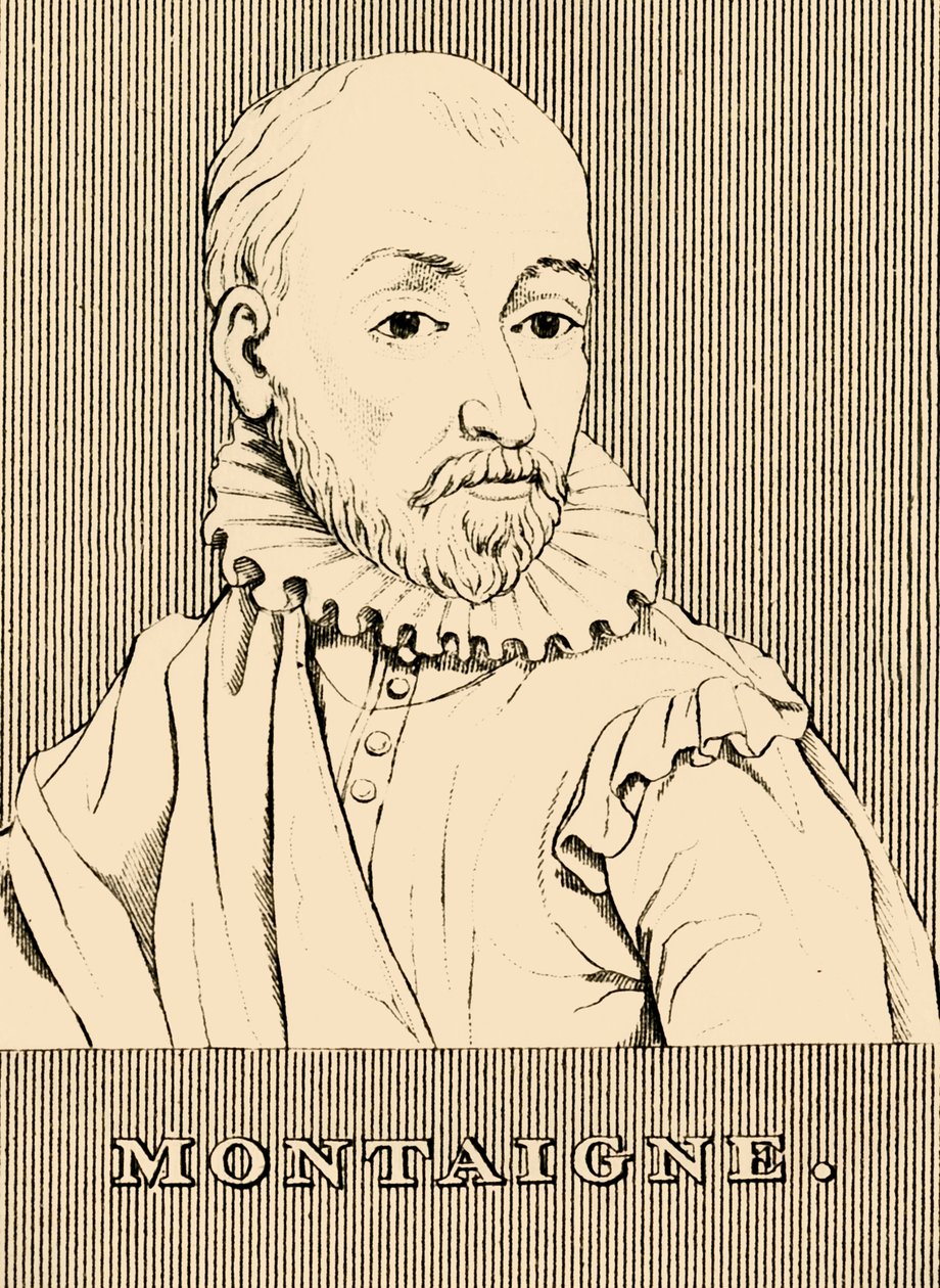 Montaigne, 1533-1592, 1830. av Unbekannt