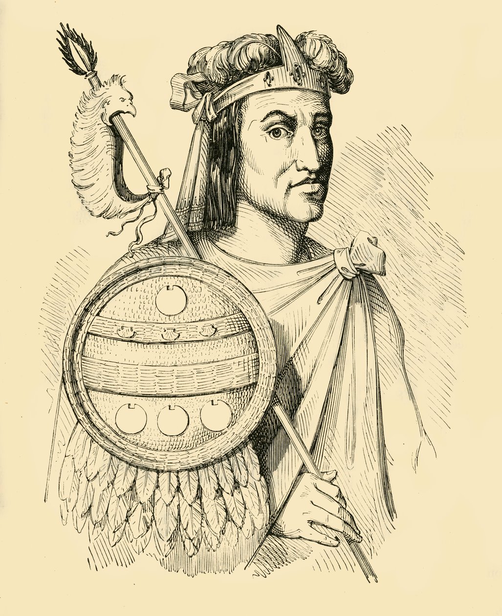 Montezuma, 15191-1520, 1890. av Unbekannt
