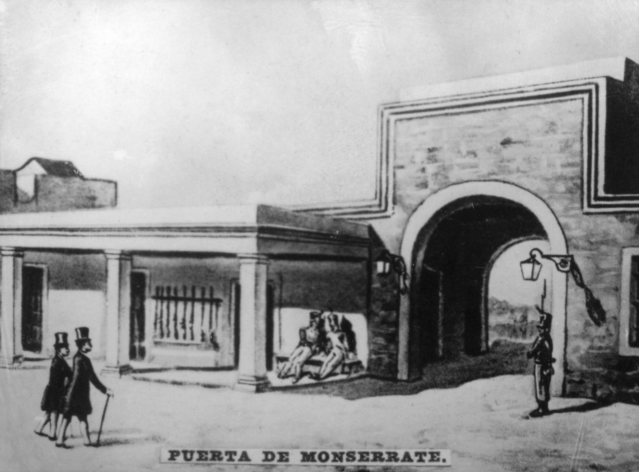 Montserrate Door, 1836, 1920-tallet av Unbekannt