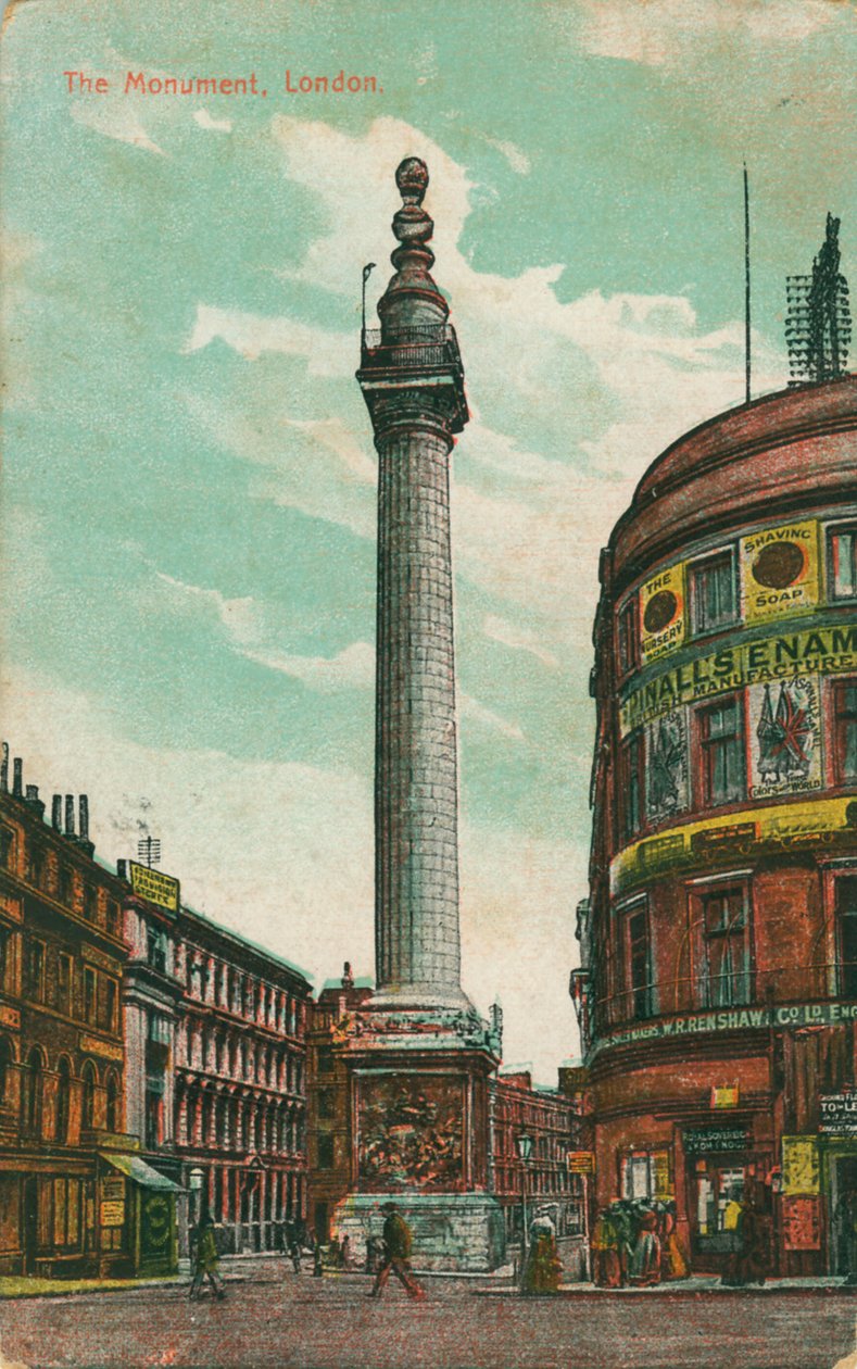 Monument, London av Unbekannt