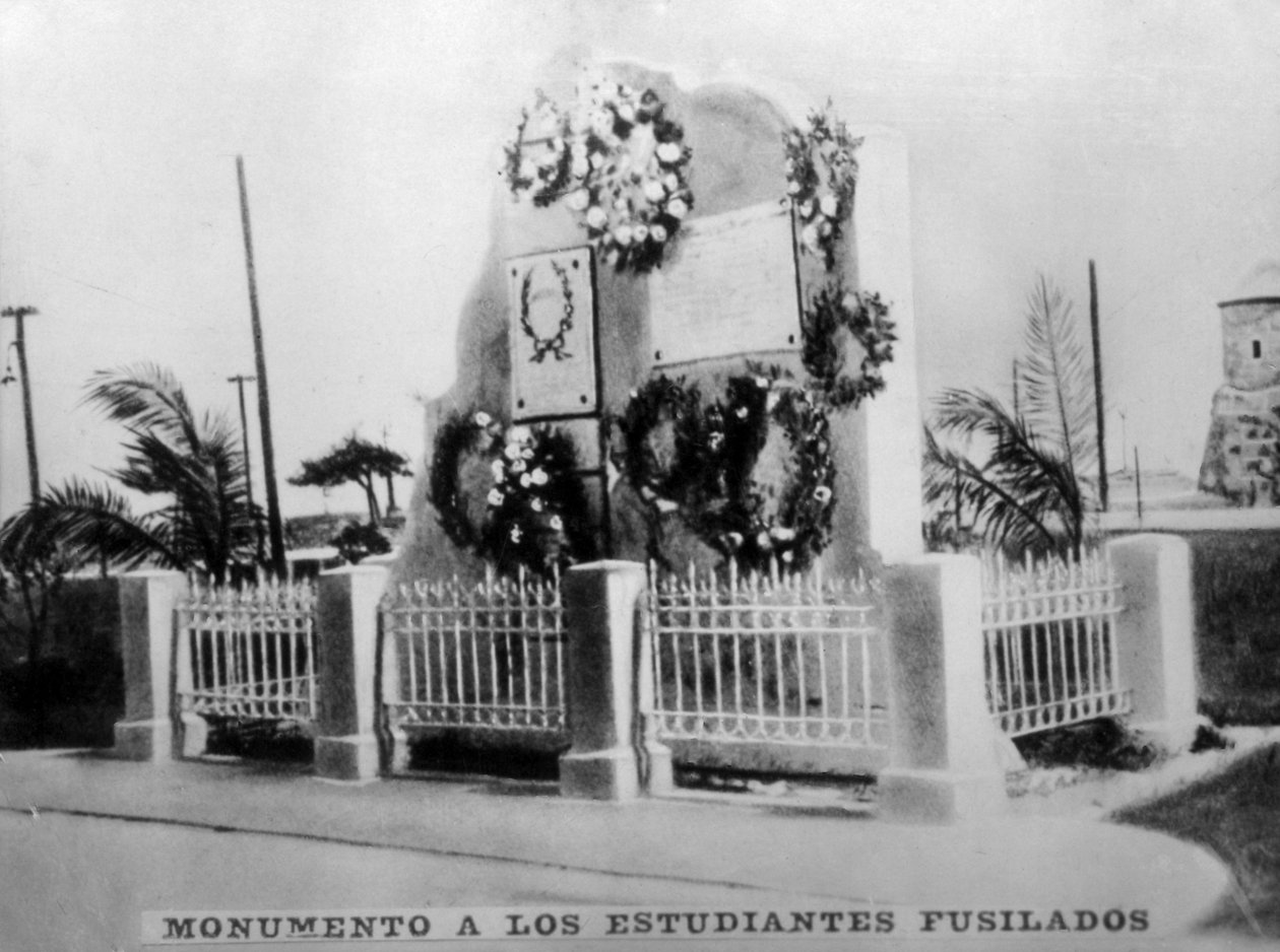 Monument til de henrettede studentene, 1901, 1920-tallet av Unbekannt