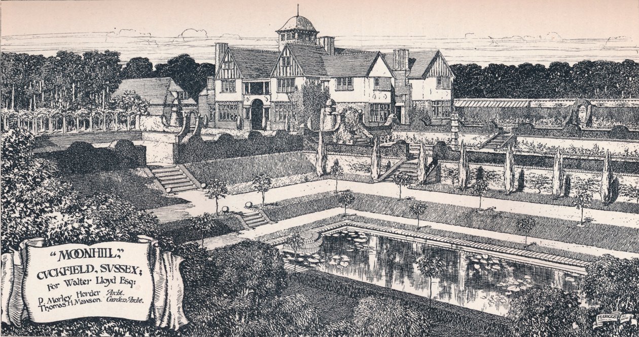 Moonhill, Cuckfield, Sussex, c1902 av Unbekannt