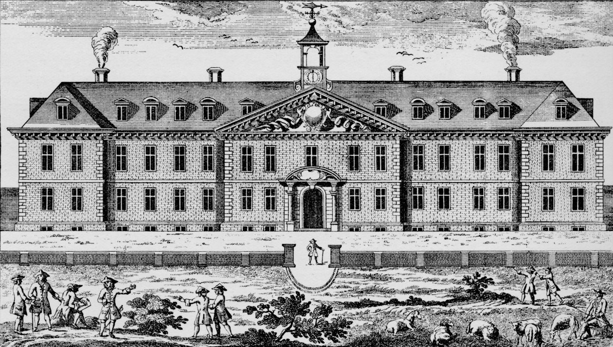 Morden College, Blackheath, 1751, 1912 av Unbekannt