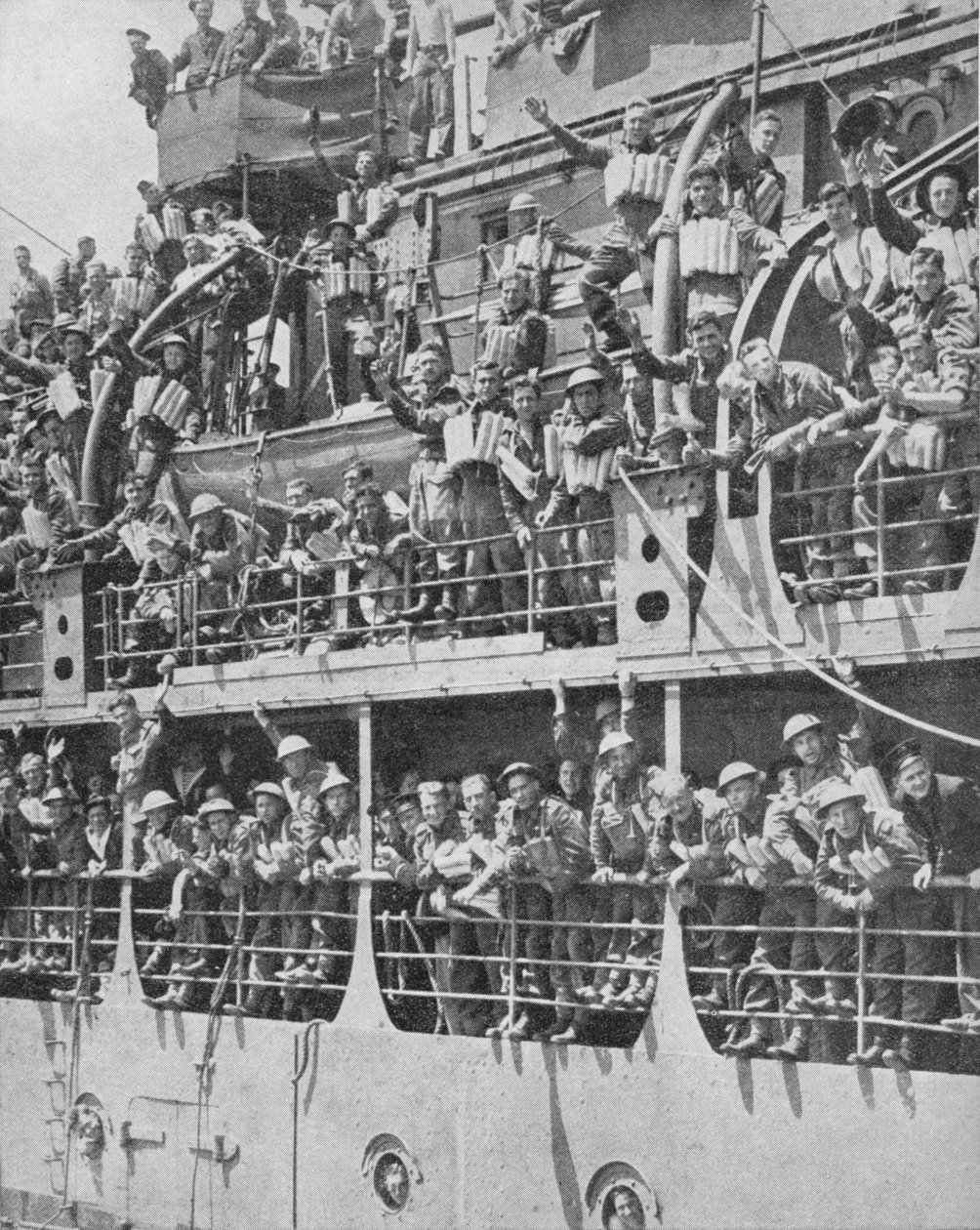 Flere britiske tropper til Frances Aid, 1940, 1940 av Unbekannt