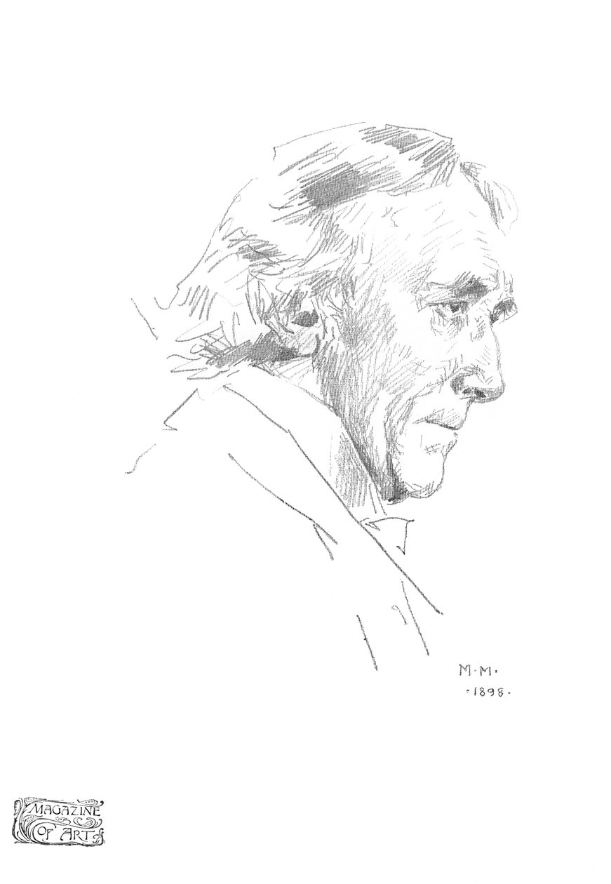 Mortimer Menpes , britisk kunstner, 1898 1899 av Unbekannt