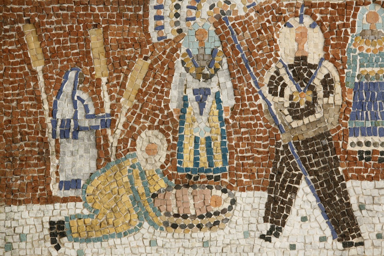 Mosaikk som viser Moses