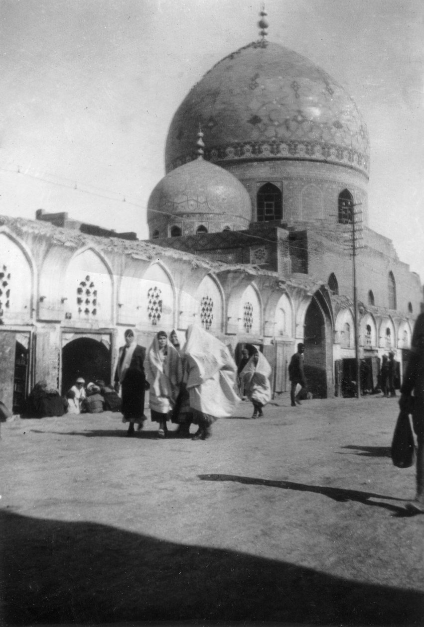 Moske på New street, Bagdad, Irak, 1917-1919 av Unbekannt