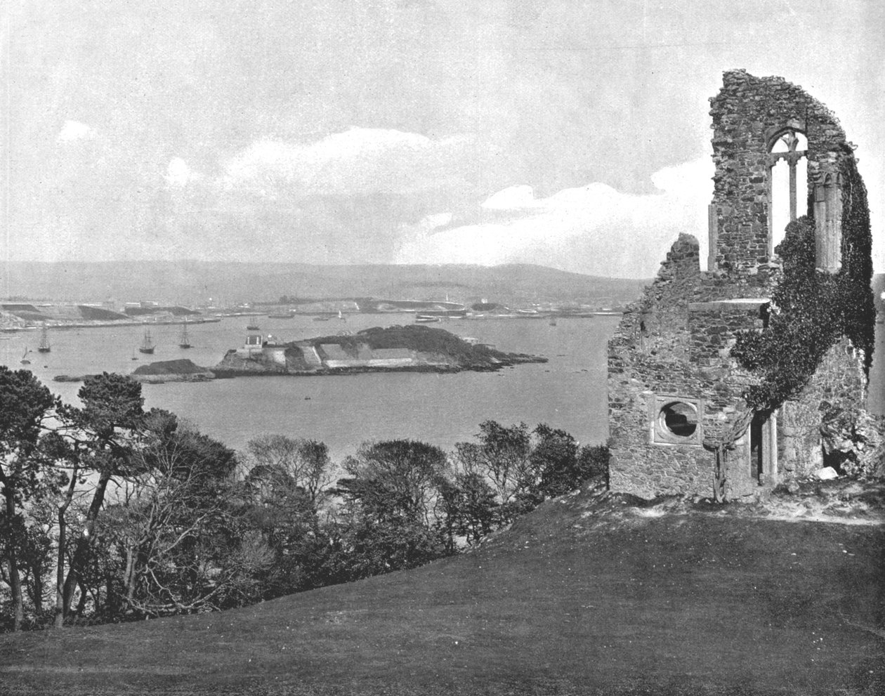 Mount Edgcumbe Folly, Plymouth, Cornwall, 1894. av Unbekannt